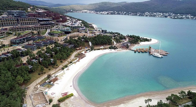 Plaja mermer tozu döken işletmeye 265 bin TL ceza