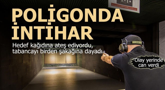 Poligonda başına ateş ederek yaşamına son verdi