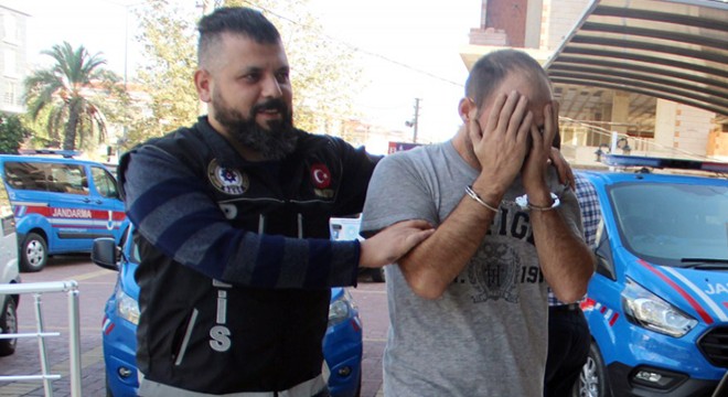 Polisi görünce kaçmaya çalıştı