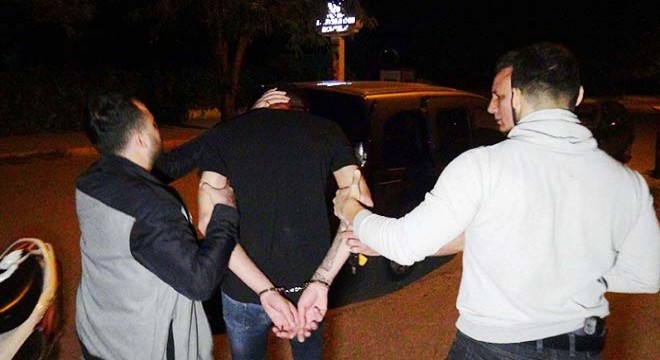 Polisi görünce kaçtı, statta saklanırken yakalandı