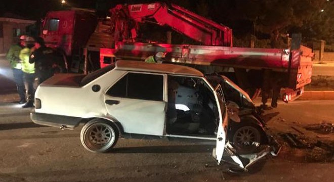 'Dur' ihtarına uymayan otomobilin sürücüsü kaza yaptı, öldü