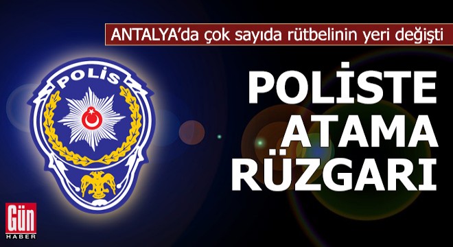 Poliste atama rüzgarı