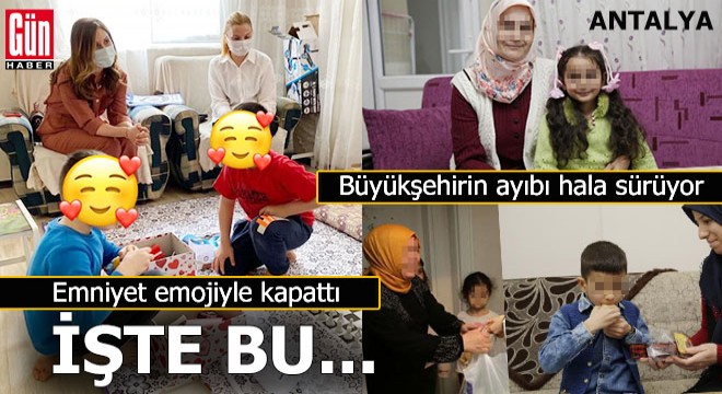 Polisten, Antalya Büyükşehir'e örnek olsun...