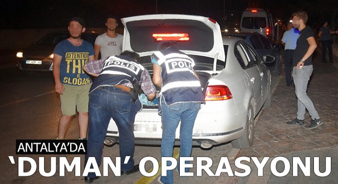 Polisten 'Duman' uygulaması