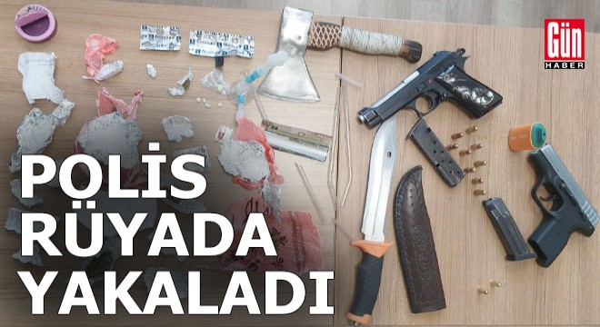 Polisten 'Uyuyan şüpheli' operasyonu