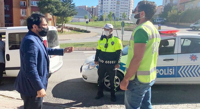 Polisten kaçtı, geri dönüp ceza yememek için dil döktü