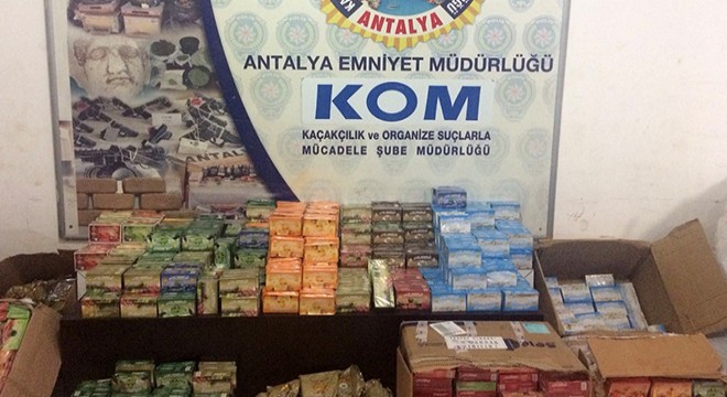 Polisten nargile tütünü operasyonu