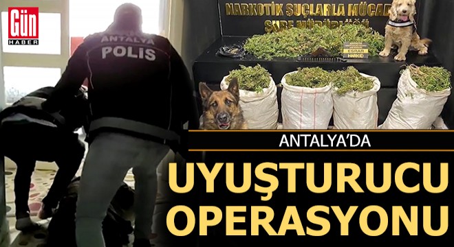 Polisten uyuşturucu operasyonu