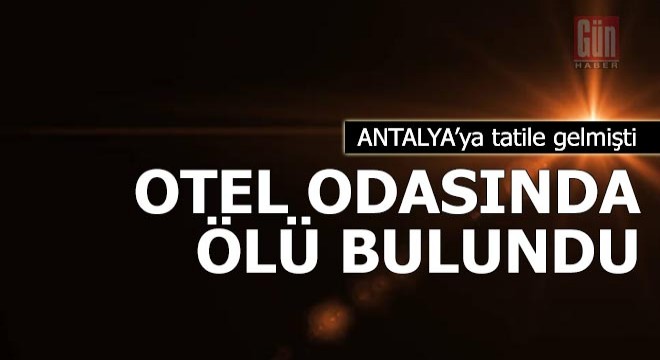 Polonyalı turist otel odasında ölü bulundu