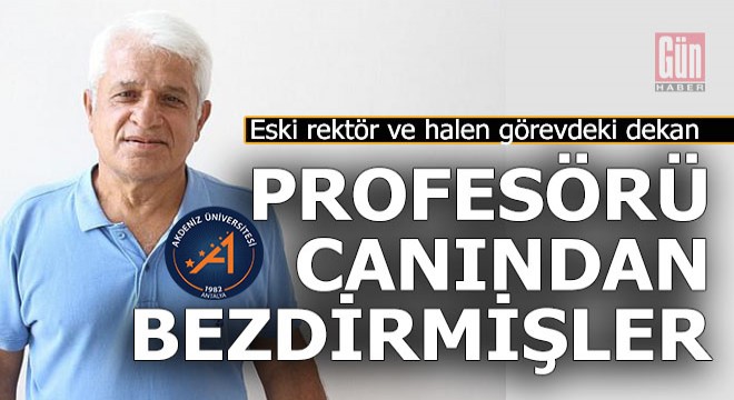 Profesörden  5 yıl mobbing e uğradım  şikayeti