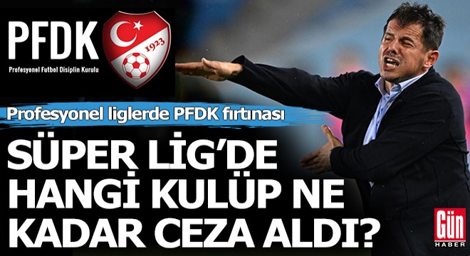 Profesyonel liglerde PFDK fırtınası