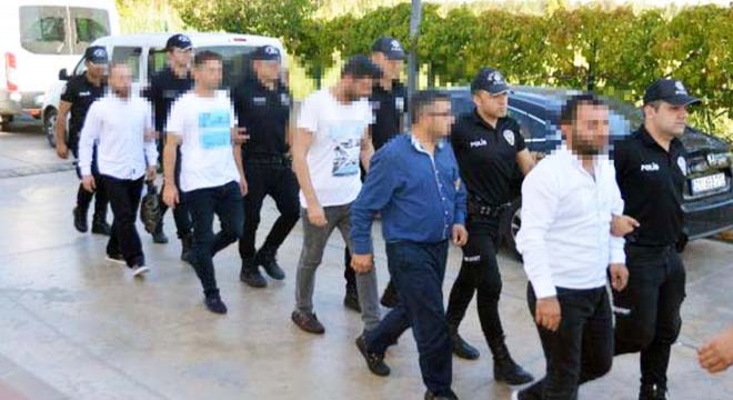 Provokasyon iddiasıyla gözaltına alınan 38 kişi adliyede