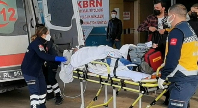 Rahatsızlanan sürücü kaza yaptı, kalp masajıyla hayata döndürüldü