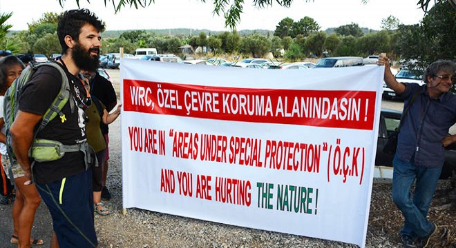 Ralli şampiyonasına protestoya 'pankart yasağı' engeli