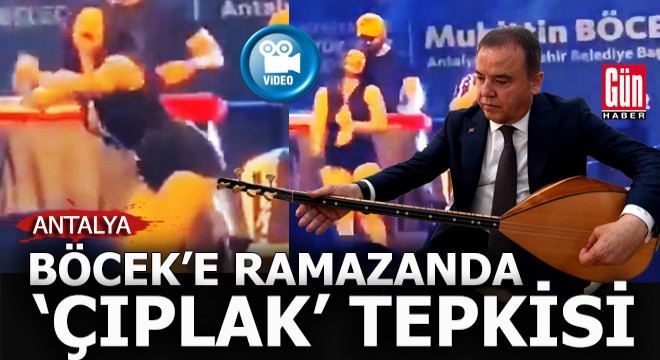 Ramazan'daki bu görüntüler için Böcek'e büyük tepki var