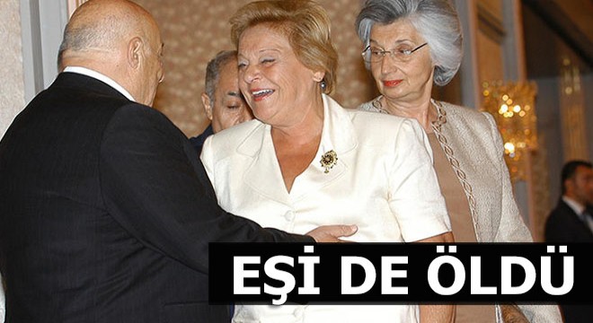 Rauf Denktaş'ın eşi Aydın Denktaş hayatını kaybetti