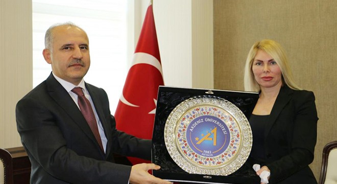 Rektör Özkan'dan Başsavcı İnal'a iade-i ziyaret