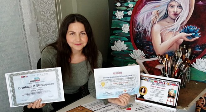 Ressam Eroğlu, 'Sanat, Barış ve Kültür Elçisi'