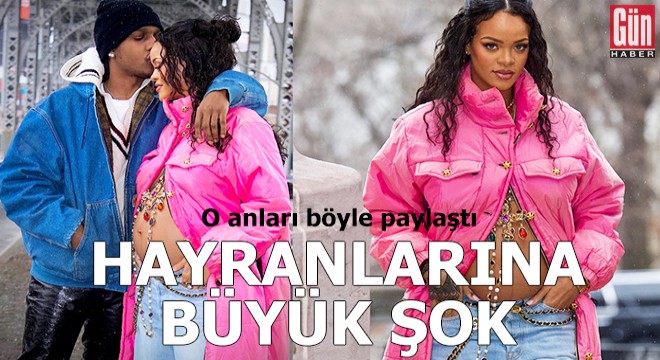 Rihanna hayranlarına büyük şok