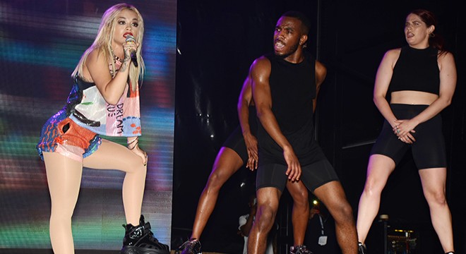 Rita Ora, Antalya'da ilk konserini verdi