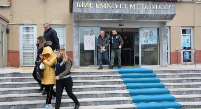 Rize’de fuhuş operasyonu: 42 gözaltı