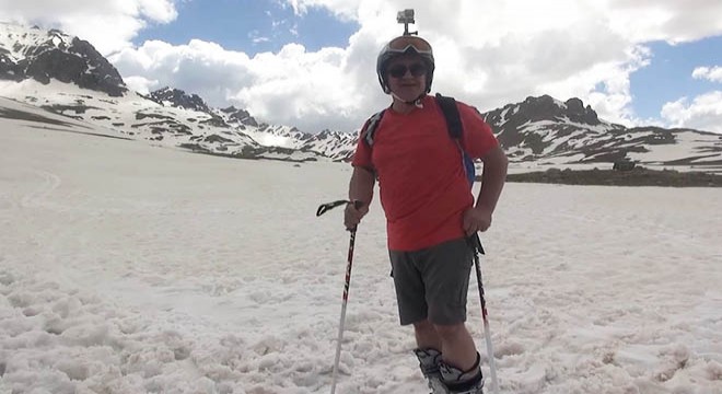 Rize'de haziranda kayak keyfi