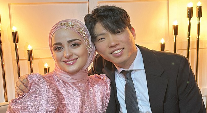 Rize'ye Güney Kore'den damat