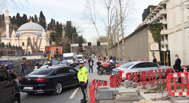 Rus heyeti Çırağan Sarayı'na geldi