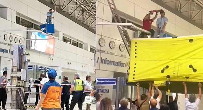 Rus turist hava yastığıyla kurtarıldı