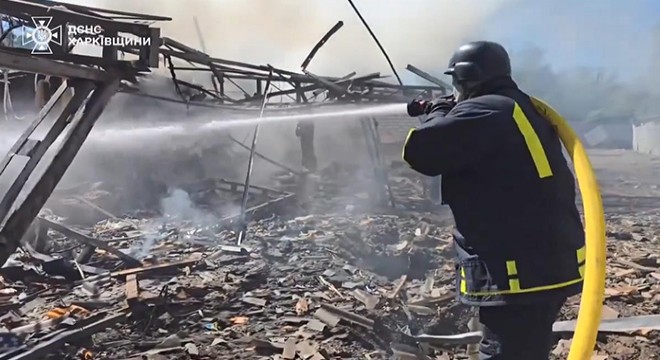 Rusya, Harkiv’i vurdu: 1 ölü