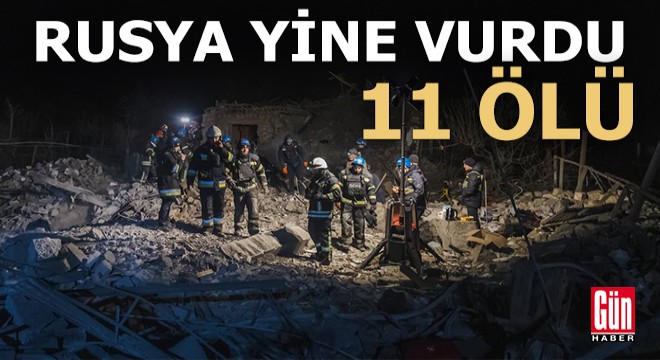 Rusya, Ukrayna’nın Pokrovsk kentini vurdu: 11 ölü, 10 yaralı