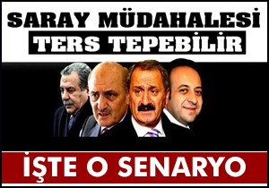 Saray müdahelesi ters tepebilir