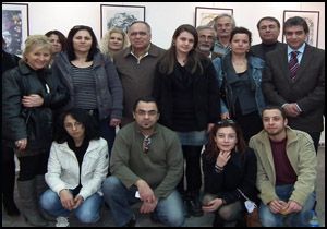 Sanatçıdan ilk sergi