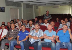 Servis şoförlerine eğitim ve denetim
