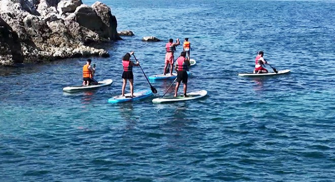 SUP boardda keyif kadar risk de büyük