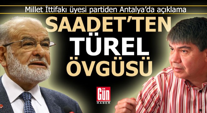 Saadet, Türel'in projesine destek çağrısı yaptı