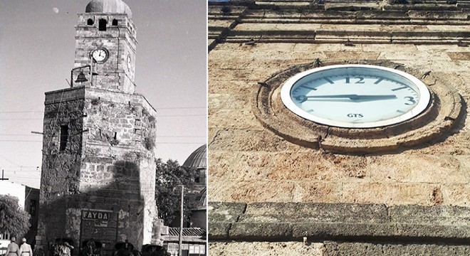Saat Kulesi'ndeki orijinal saat 1976'da bakım görmüş
