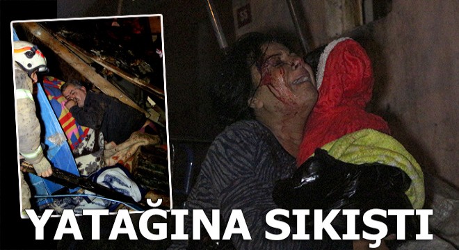 Sabaha karşı başlarına çöktü