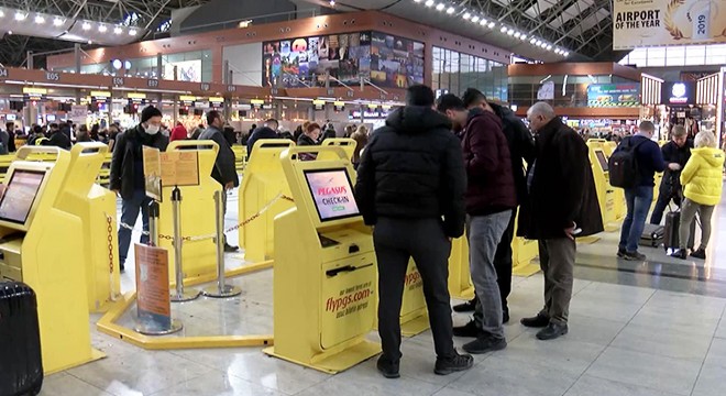Sabiha Gökçen'de seferler başladı, yolcu ve hava trafiği normale döndü