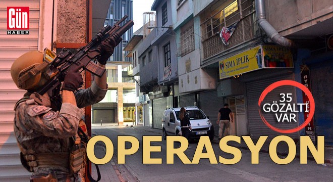 Şafak operasyonu: 35 gözaltı