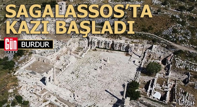 Sagalassos ta kazı başladı