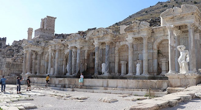 Sagalassos un gözdesi Antoninler Çeşmesi