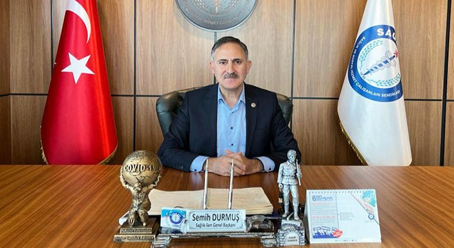 Sağlık-Sen Başkanı Durmuş'tan 'sözleşmeli' açıklaması
