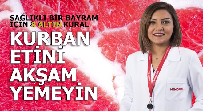 Sağlıklı bir bayram geçirmenin 8 altın kuralı