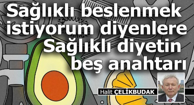Sağlıklı diyetin beş anahtarı