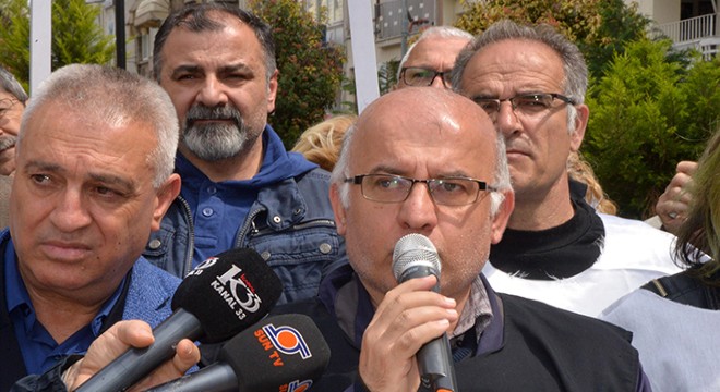Sağlıkta şiddeti protesto için iş bıraktı