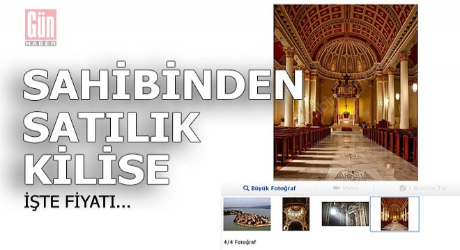 Sahibinden satılık kilise...