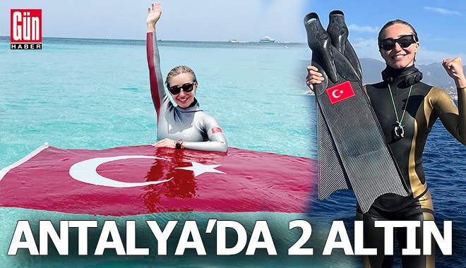 Şahika Ercümen'e Antalya'dan iki altın madalya