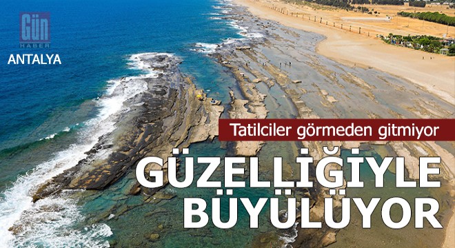 Tatilciler doğal havuzları görmeden gitmiyor