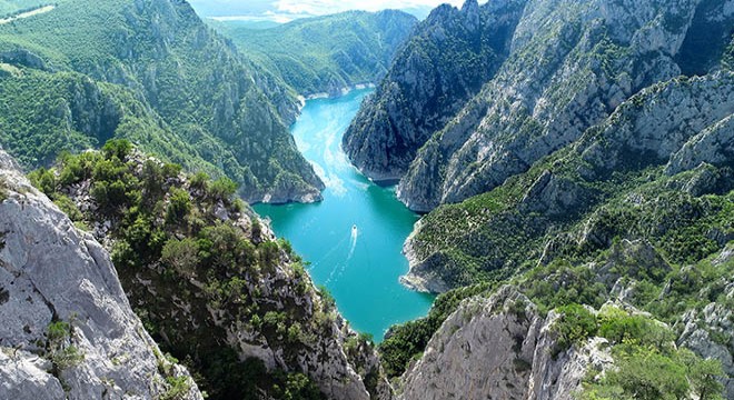 Şahinkaya Kanyonu, turizm cenneti oldu